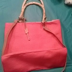 Fossil large purse/ melon color New never used